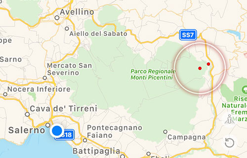 Terremoti: due scosse registrate nell’area a ridosso di Caposele