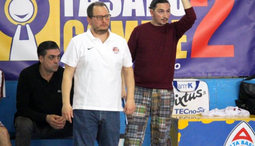 Hippo Basket Salerno, Luca Silvestri e Massimo Pinto confermati alla guida della prima squadra