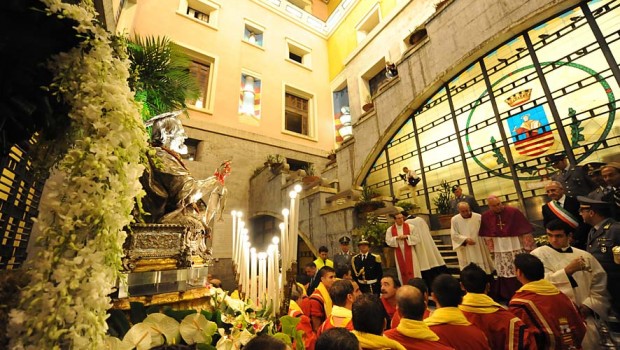 San Matteo, il 18 settembre la statua varcherà  l’ingresso di Palazzo di Città