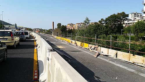 Lavori simultanei su autostrade e tangenziale: rischio caos a Salerno