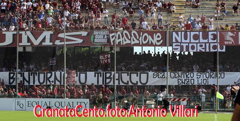 Salernitana – Verona, ecco il piano sicurezza