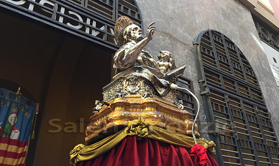 Peregrinatio della statua di San Matteo, prima tappa a Torrione