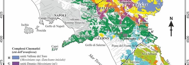 I geologi della Campania presentano la carta geologica regionale