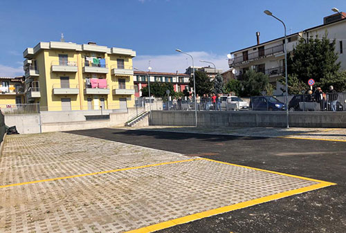 Baronissi: inaugurato parcheggio ad Aiello nell’area Ex prefabbricati