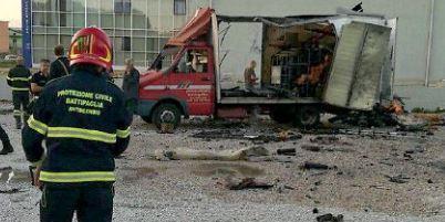 Esplode il camion dei botti a Battipaglia, tragedia sfiorata alla festa