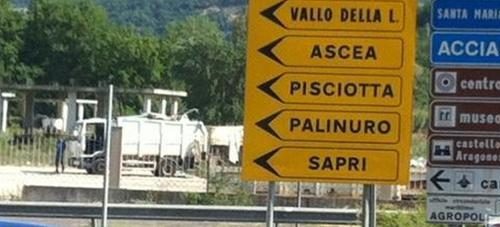 Cilentana, domani mattina chiusura totale della tratta di SS18Var