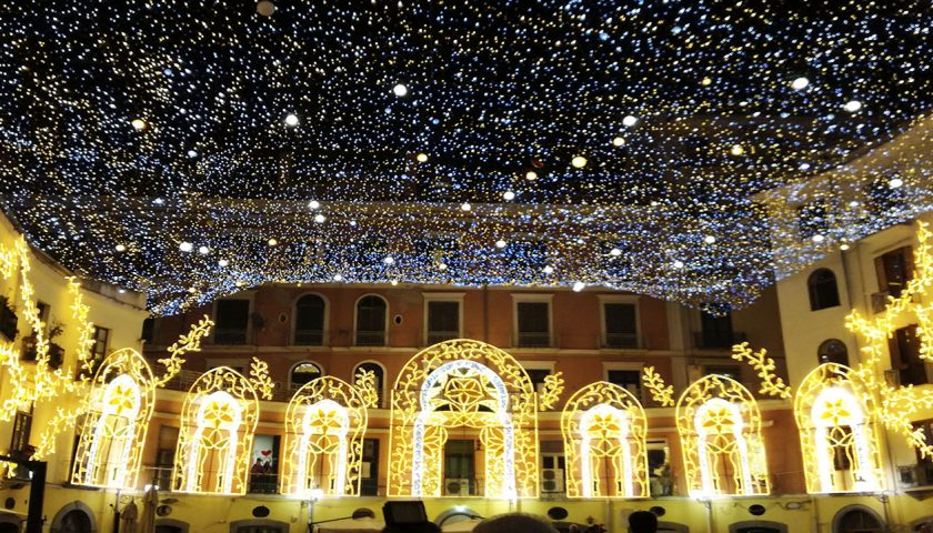 Luci d’Artista, a Salerno già pienone all’Immacolata