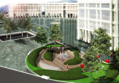 Piazza Libertà: giardini e giostre al posto delle torri entro il 2021