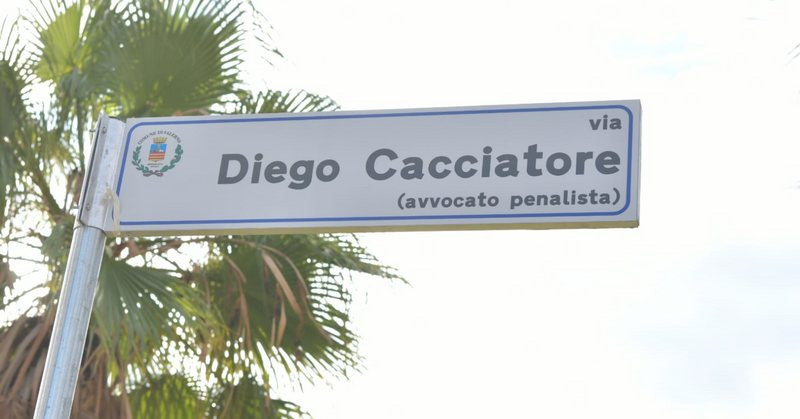 Lungoirno, intitolatata una strada a Diego Cacciatore