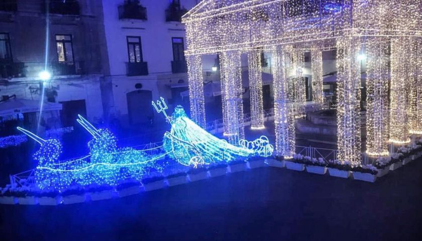Salerno, stasera il via a Luci d’Artista 2018