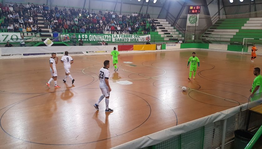 L’Alma cade in casa della capolista Giovinazzo.  Paura per il giovane portiere Dudù