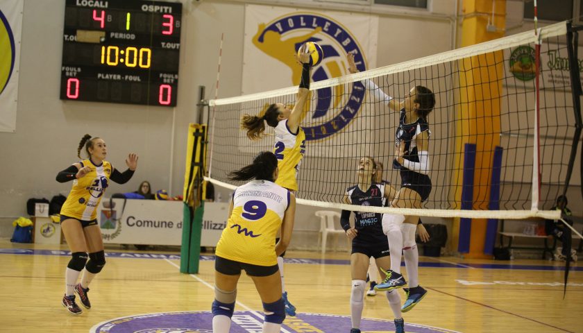 Il Volley Bellizzi fa il bis: 3-0 sul campo della Fiamma Torrese