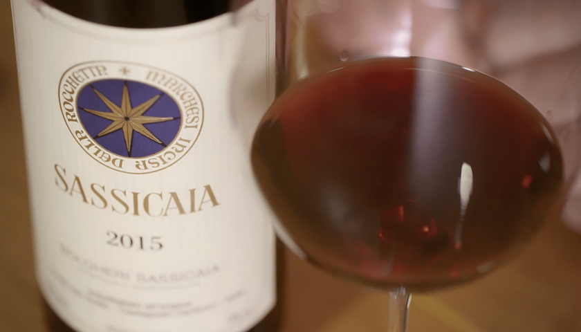 Per Wine Spectator il Sassicaia 2015 è il miglior vino al mondo