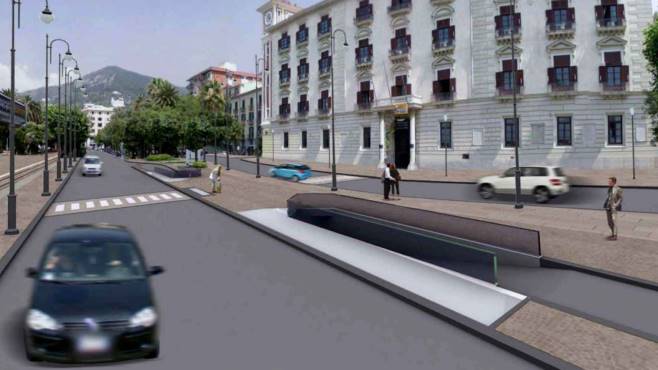 Piazza Cavour, in attesa dei lavori per i parcheggi si sistema il verde pubblico