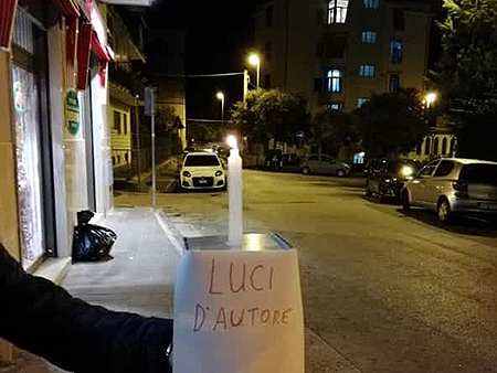 ‘Luci d’autore’, protestano i commercianti dei quartieri lasciati al buio