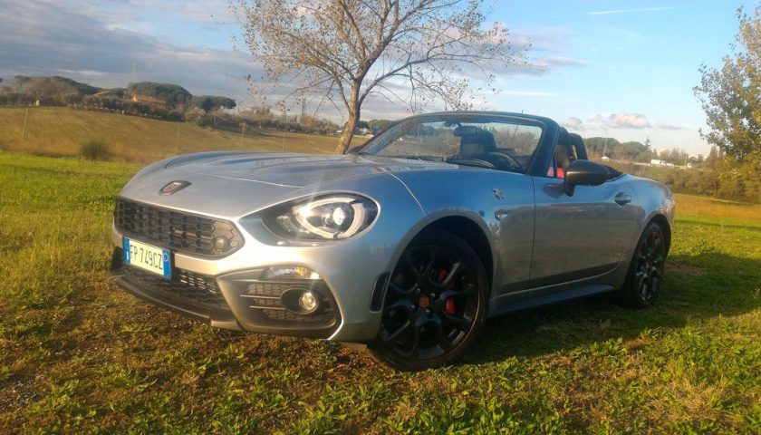 Abarth 124 Spider: la prova su strada