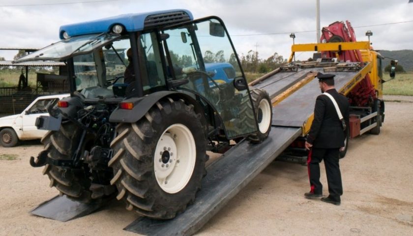 Furti di trattori e mezzi agricoli in aumento: presto rete di videosorveglianza