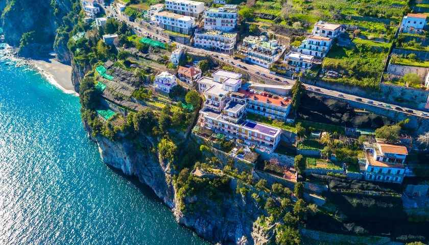 Amalfi, al via l’ammodernamento della condotta lungo la statale amalfitana