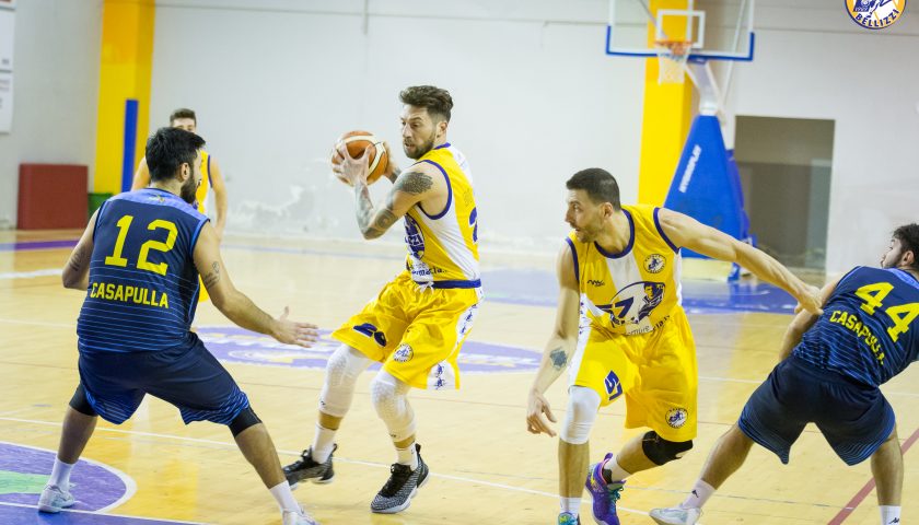 Il Basket Bellizzi batte Casapulla. I gialloblu staccano Salerno e restano a 2 punti dalla vetta