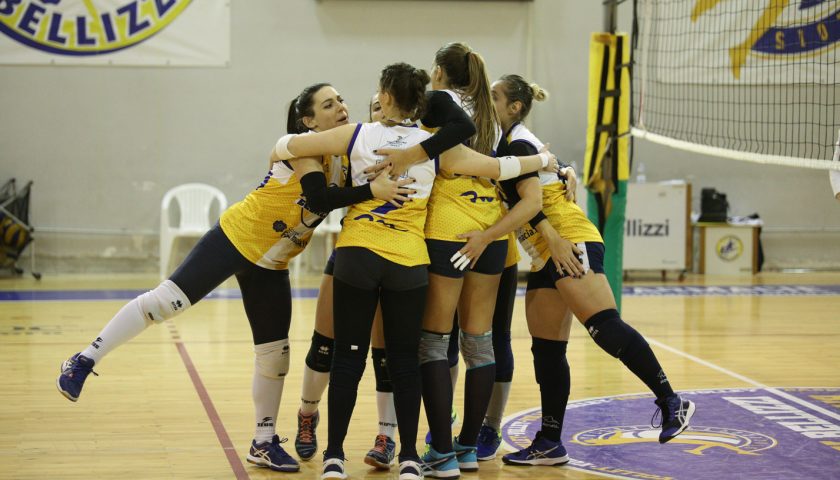 Volley Bellizzi, netta vittoria contro Paestum. Coach Meneghetti: «Vittoria agevole. Ad Ischia sarà una gara difficile»