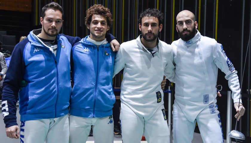 Coppa del Mondo/ Spada Maschile: 3° posto per Valerio Cuomo con l’Italia nella gara a squadre