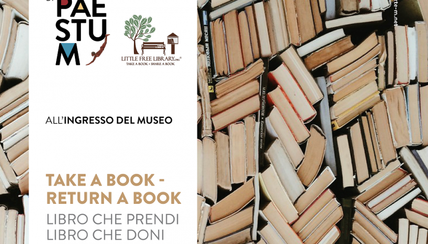 Paestum, il primo museo statale con una Little Free Library