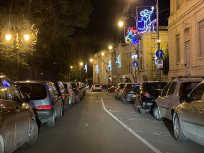 Salerno: sosta selvaggia sul Lungomare Trieste