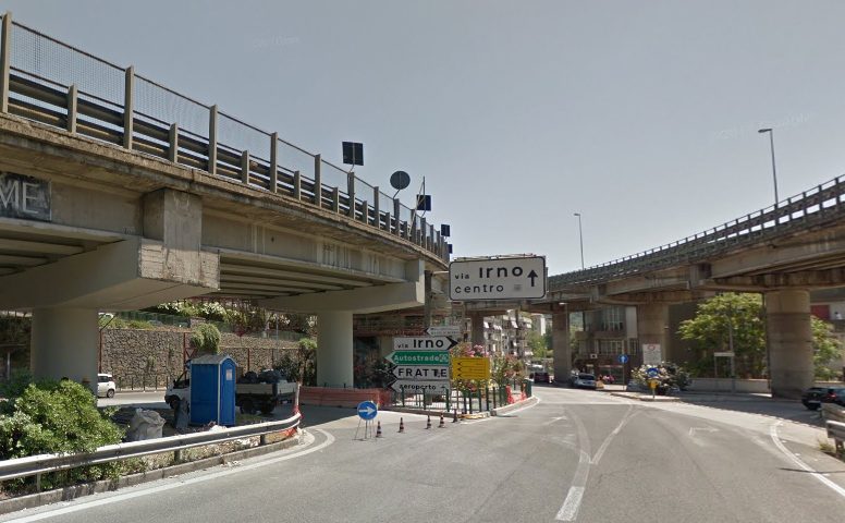 Salerno: lavori in tangenziale, limitazioni al traffico dal 28 gennaio al 1 febbraio