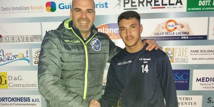 Agropoli, ingaggiato l’attaccante Francesco Pirone