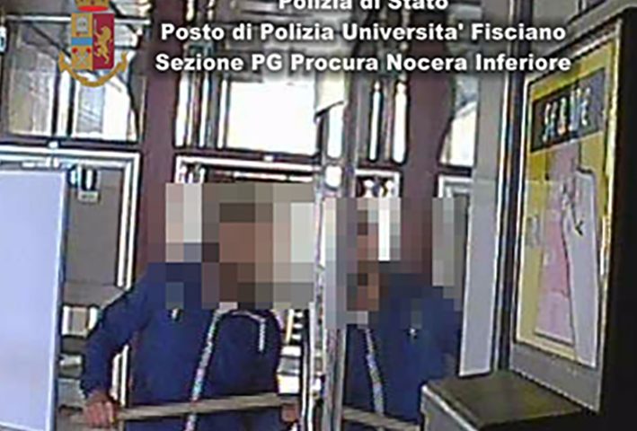 Furti all’università di Fisciano: arrestato pluripregiudicato
