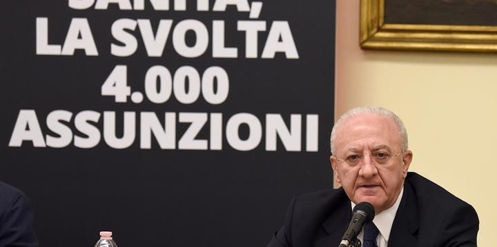 Sanità in Campania, bocciatura sui livelli di assistenza