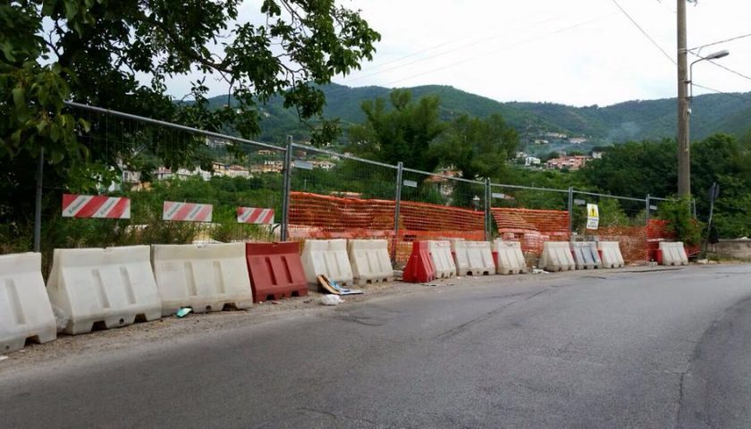 Cava de’ Tirreni, disagi per i lavori sulla variante SP 360: l’amministrazione si scusa