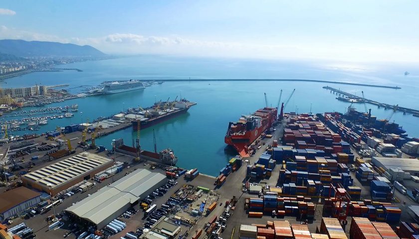 Porto di Salerno: c’è l’ok per il dragaggio, inizio dei lavori per novembre 2019