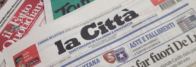 «La Città», sciolta la società editoriale: stop a tutti i rapporti di lavoro