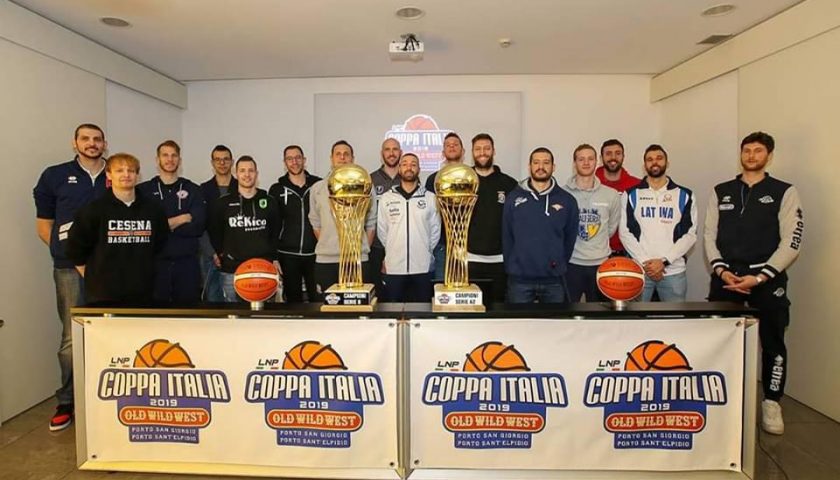 PRESENTATA LA COPPA ITALIA LNP 2019, IN CASA VIRTUS ARECHI SALERNO SCATTA IL COUNTDOWN