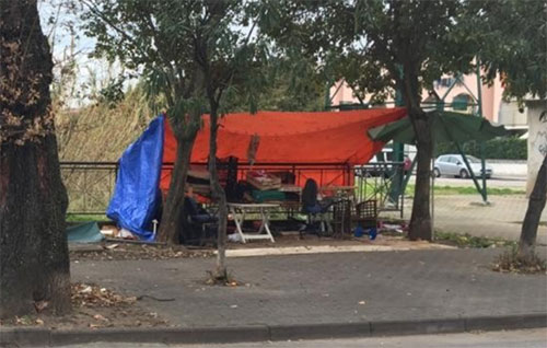 Demolita baracca abusiva in Viale Settembrini