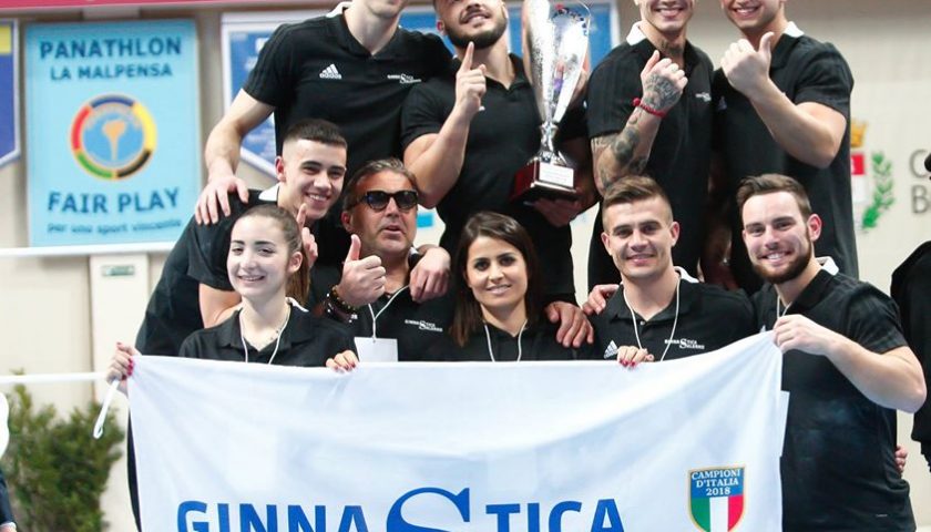 La Ginnastica Salerno trionfa nella prima prova del Campionato Italiano