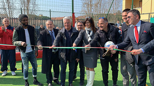 Salerno: inaugurato il nuovo campo sportivo Liceo Scientifico “Severi”