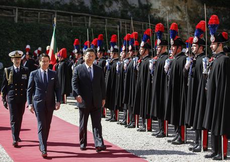 Xi a Roma, a Villa Madama l’incontro con Conte