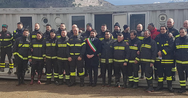 Mercato San Severino: al via il campo di addestramento per i vigili del fuoco del centro – sud Italia