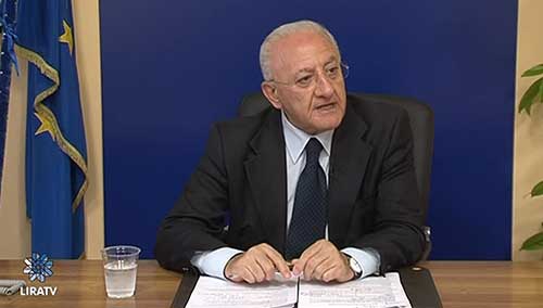 De Luca a LIRATV: «La città deve tornare una bomboniera»