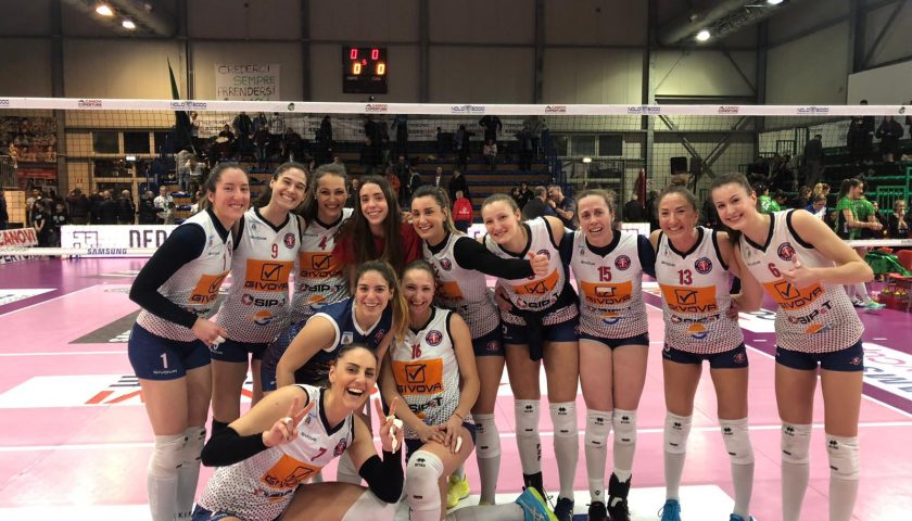 A2 volley, pool salvezza: P2P Baronissi corsara a Sassuolo