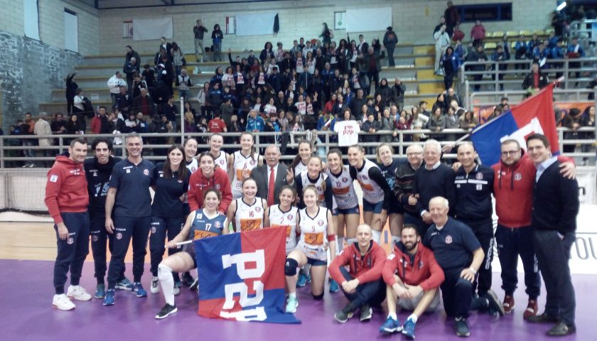 A2 volley femminile: La P2P Baronissi batte Cutrofiano e festeggia la salvezza