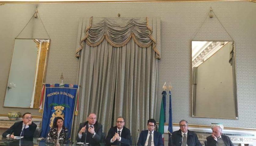 Provincia di Salerno ecco le deleghe ai consiglieri