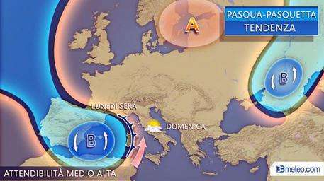 Meteo: tempo primaverile fino a Pasqua, peggiora da Pasquetta