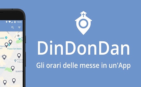 Arriva DinDonDan, l’app per conoscere orari messe