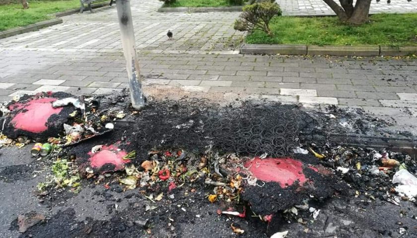 Nocera Superiore, incendio ad un impianto elettrico