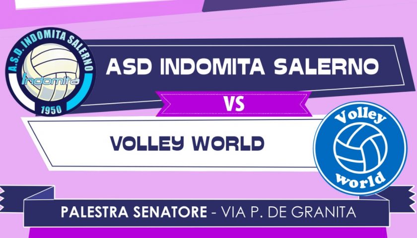 Sfida a Volley World per l’Indomita Salerno. Coach Mari: “Cercheremo di chiudere al meglio la stagione. Salvezza merito di chi ci ha creduto sempre”