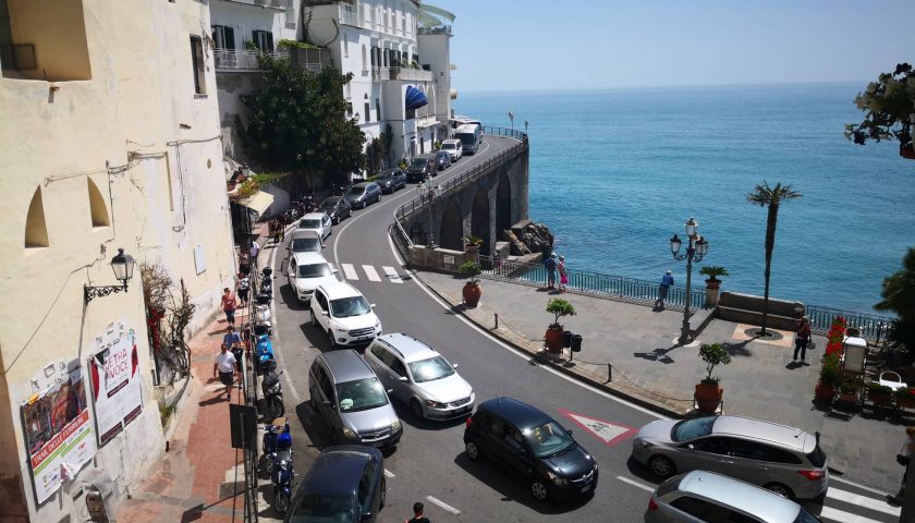 Campania, chiusura provvisoria tratto Strada Statale 163 “Amalfitana”