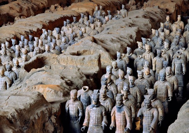 Una vernice decorativa ha salvato le armi dell’esercito di terracotta